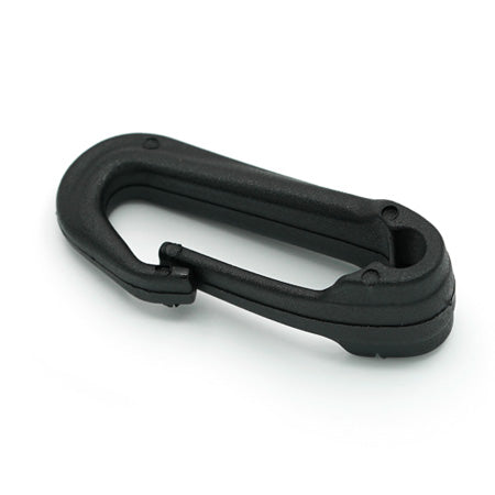 2 Pcs. Plastic Hook, Color Black, SKU MSC-NERO