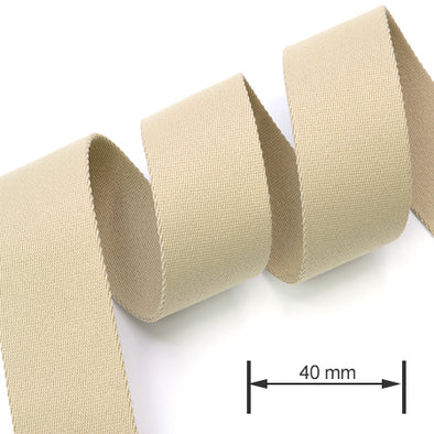 1 Meter Premium Webbing 40 mm, Beige