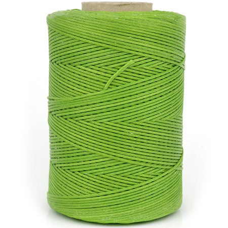 Ata Cerata 1 mm pentru Cusut Piele  Con 500 m  Verde 923