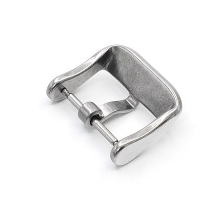 Stainless Steel Buckle for Watch Straps, 18 mm, 2 mm Needle