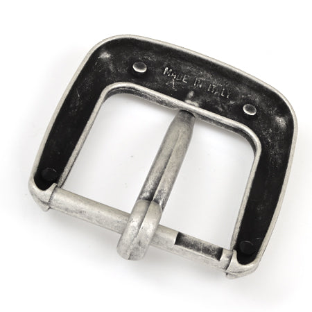 2 Pcs. Belt Buckle, Size 35 mm, Color Old Silver, SKU FZ310/35-ARA