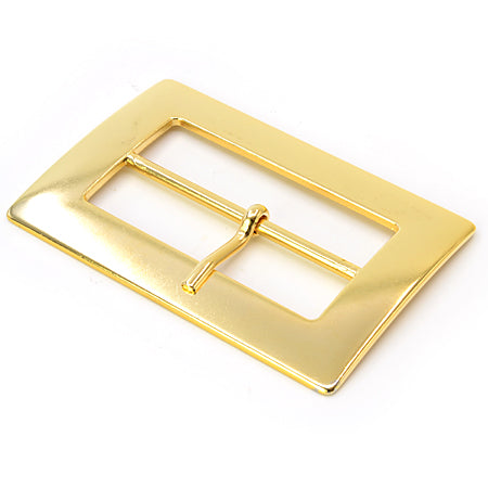 2 Pcs. Belt Buckle, Size 50 mm, Color Shiny Gold, SKU FZ44/50A-ORL