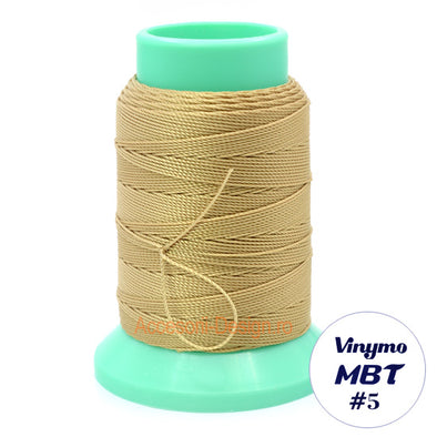 Vinymo MBT #5 Cream 108, Handsewing Thread 0.5 mm, 100 m