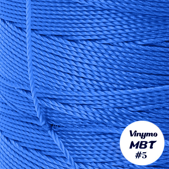 Vinymo MBT #5 Blue 36, Handsewing Thread 0.5 mm, 100 m
