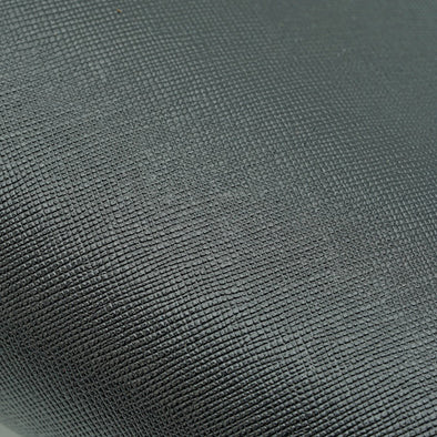 25x35 cm Leather Panel, Saffiano Black