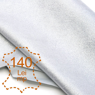 Leather Silver Metal Finish, over 0.3 sqm