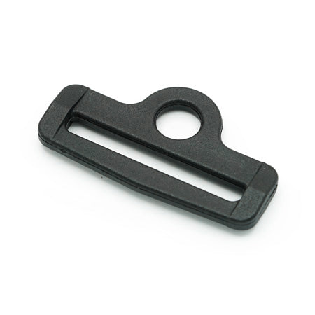 10 Pcs. Plastic Rectangle Ring, Color Black, Size 40 mm, SKU RCF40-NERO