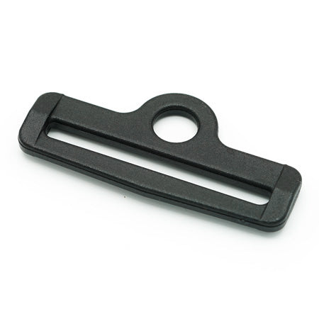 10 Pcs. Plastic Rectangle Ring, Color Black, Size 50 mm, SKU RCF50-NERO