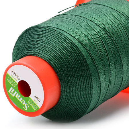 Serafil 40, Green 1097, Sewing Thread, Amann, 1200 m