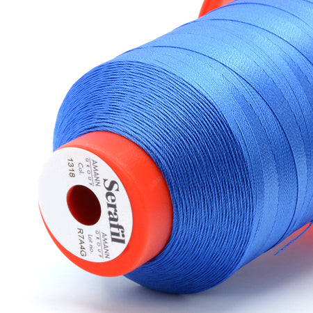 Serafil 40, Blue 1318, Sewing Thread, Amann, 1200 m