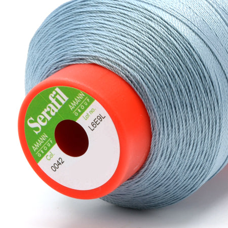 Serafil 10, Light Blue 42, Sewing Thread, Amann, 300 m