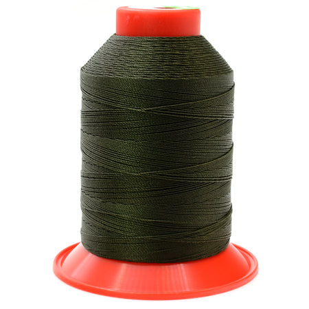 Serafil 15, Dark Green 663, Sewing Thread, Amann, 450 m