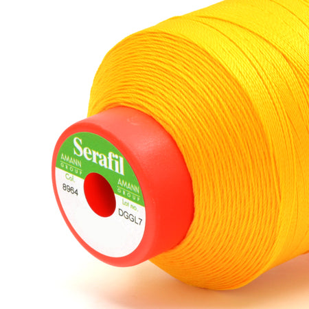 Serafil 15, Yellow 8964, Sewing Thread, Amann, 450 m