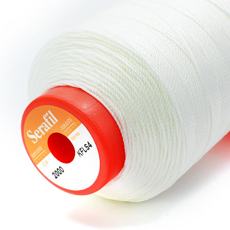 Serafil 30, White 2000, Sewing Thread, Amann, 900 m